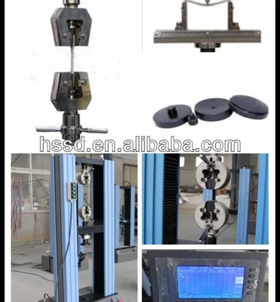 HST 3KN Touch Screen Display Electronic Universal Testing Machine HST WDS-3E Single Column Class 0.5 Speed 0.05-500mm/min photo-5