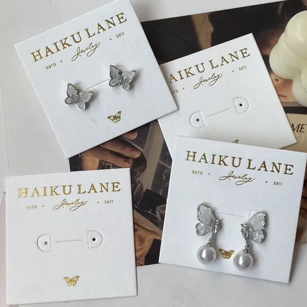 Customized Paper Card for Necklace Jewelry