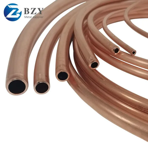 High Purity Refrigeration Copper Coil Pipe HVAC Copper Tubing for Cooling System