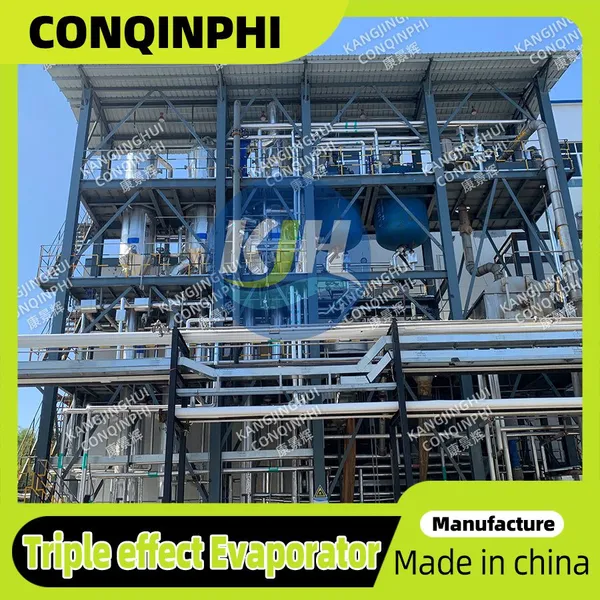 Compact Multi-effect Evaporation Concentration Unit With 1.5kW Compressor and 150°C Max Temp photo-2