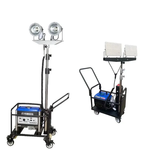 Portable Silent Diesel Generator Integrated Outdoor Mobile Emergency Lighting Tower photo-4