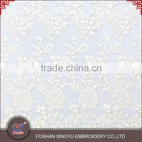 Hot-selling Promotional Custom Rose Flower Cool Mesh Embroidery for Fashionable Girl photo-2