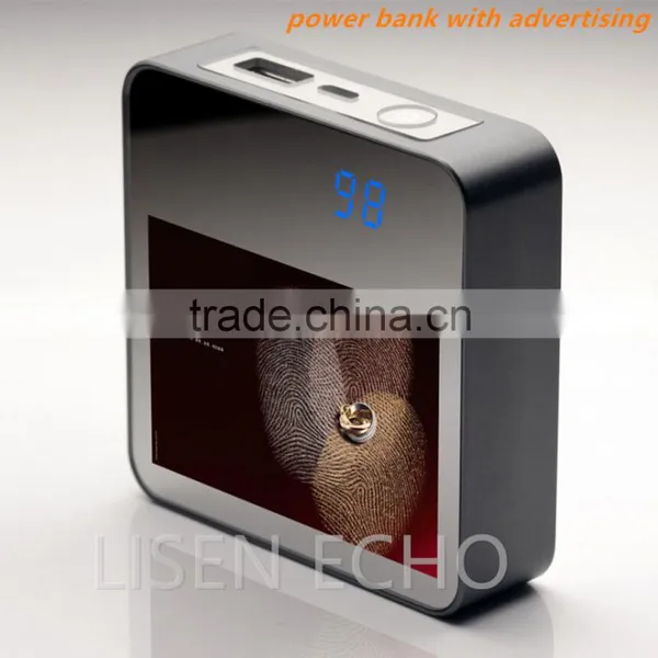 Mirror Power Bank Polymer Cell 6600mah With Digital Indicator and Clear Advertising photo-4