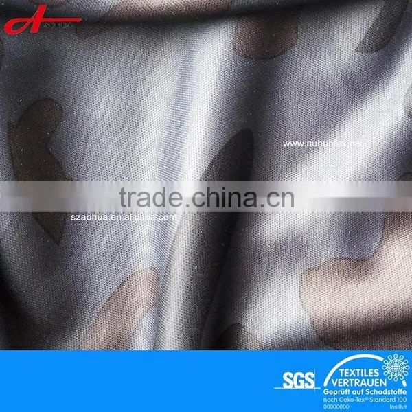 Heat Transfer Camouflage Printed Knitted Fabric photo-2