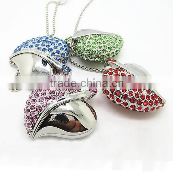 Fashionable 8 gb Jewelry Heart USB Flash Drive photo-5