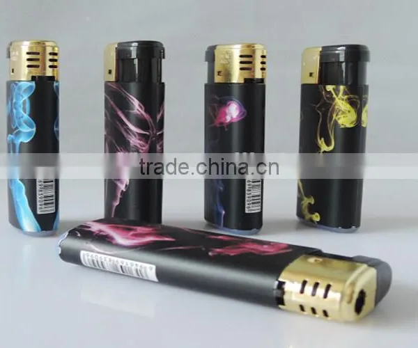 Electronic Refillable Plastic Windproof Cigarette Lighter China Wholesale Lighter photo-2