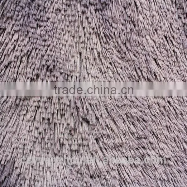 Long Pile Full Dull Grey Plush Fabric for Coat photo-4
