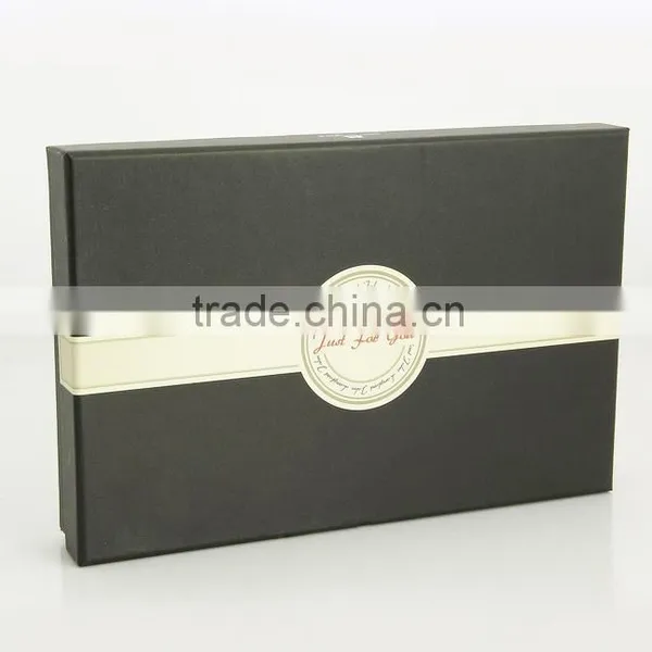 Custom Logo Printed Cardboard Belt Buckle Box With EVA Tray photo-2