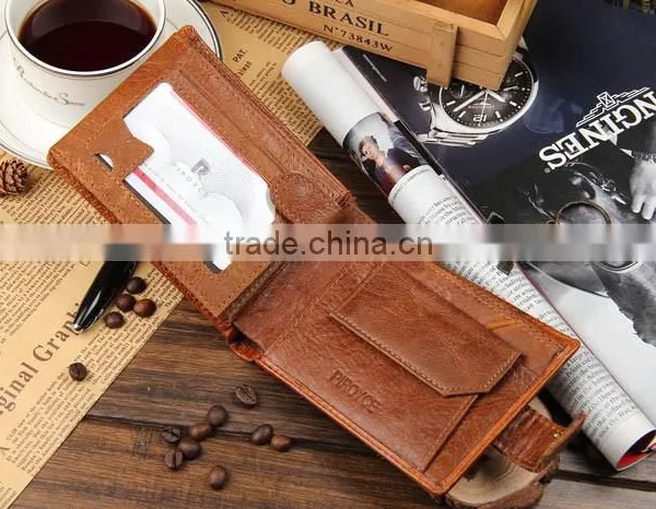 Imported Leather High Quality Mens Genuine Crocodile Skin Leather Wallet photo-6