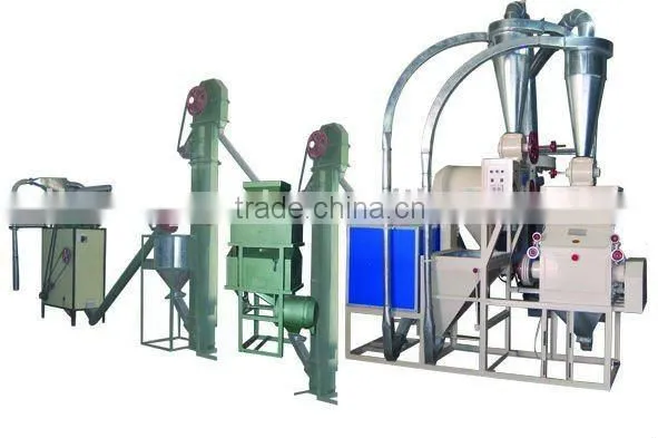 Automatic 6FW-12A Soybean Flour Roller Mill Processing Line