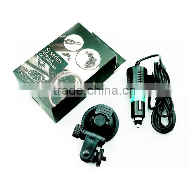 XTGP259 Hot Selling Accesssories For Sports Camera SJ4000 Car Charger Car Suction Cup Mount photo-5