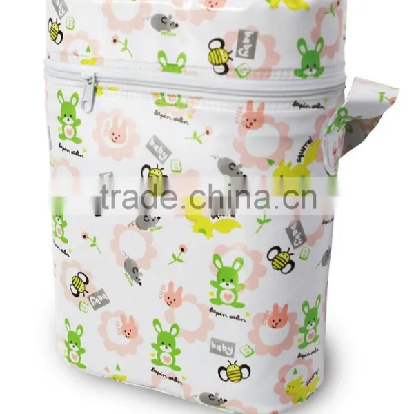 PM 2345-2 Baby Milk Bottle Carrier Double Insulated Baby Feeding Bottle Warmer