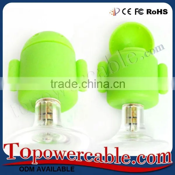 Factory Price Android Robot Design Multi Headphone Splitter photo-3