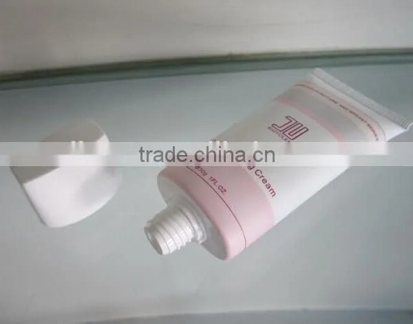 50ml White Color Flexible Tube for Hair Care Product With Square Oval Cap photo-2
