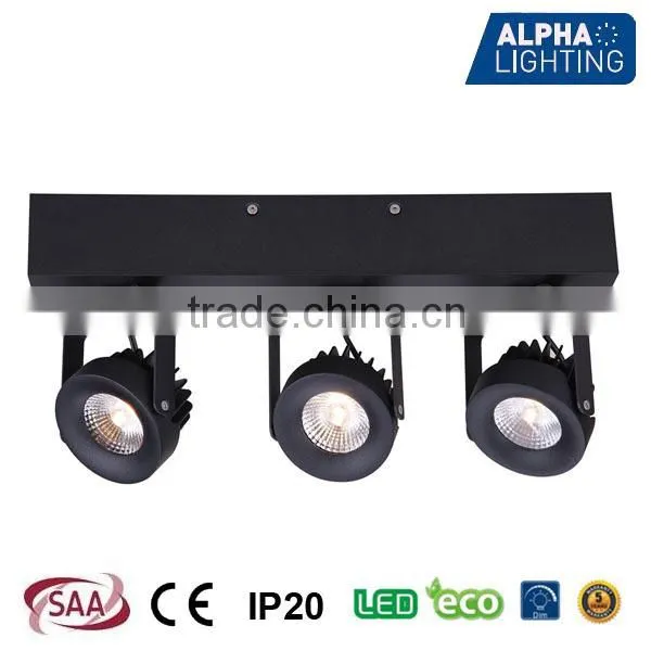 3*10 new design for 2015 dimmalble adjustable ceiling down light,ceiling led down light