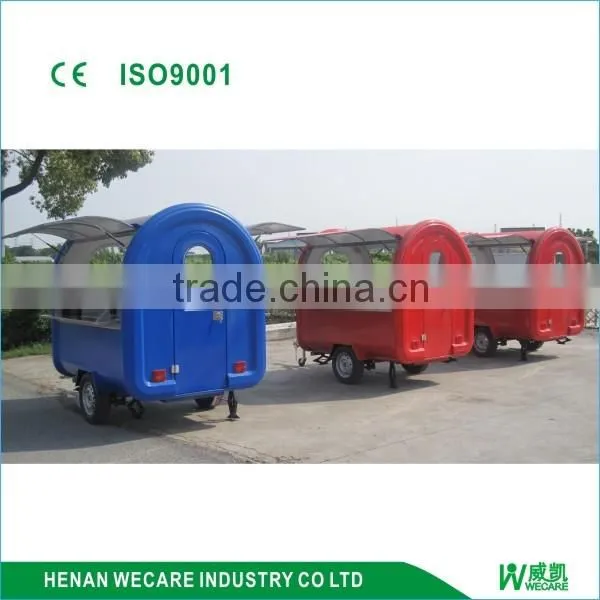 New Design Mobile Commercial Truck Concession Food BBQ Truck
