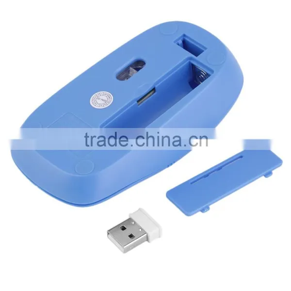 2.4 Ghz Wireless Optical Mouse 1000dBi Mice USB for PC Laptop G-136 With Short Cut Button Wholesale photo-6