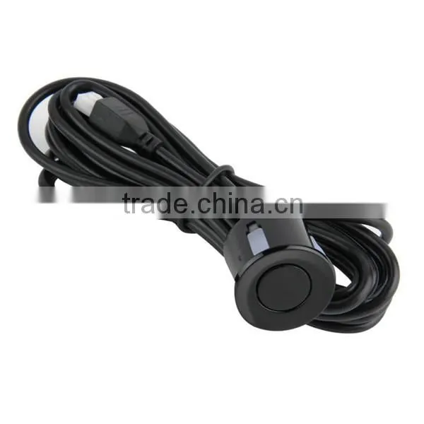 Black Waterproof 12V 4 Car Parking Sensors Auto Reverse Backup Rear Radar System Kit Sound Alert Alarm Indicator Sensor photo-5