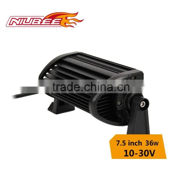 36W 7.5" 6000k Aluminum Profile for Lightstorm Offroad Driving Lamp Led Light Bar photo-3