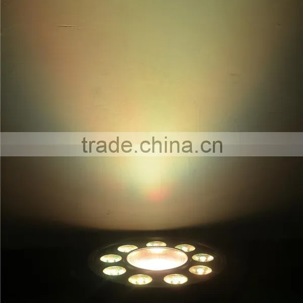 Dmx512 9pcs 12w and 1x30w 3in1 Led Par Light Par Can Stage Lights for Disco Ballroom KTV Bar Stage Club Party Wedding photo-6