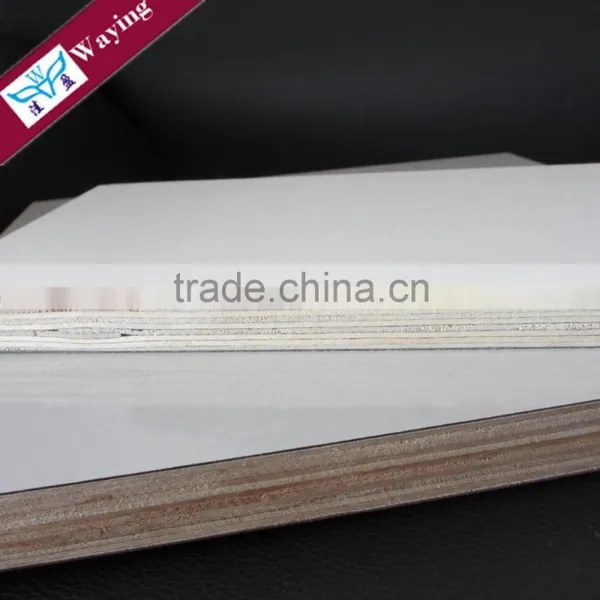 Indoor Usage Poplar Core Melamine Plywood With Solid Core for Furniture photo-5