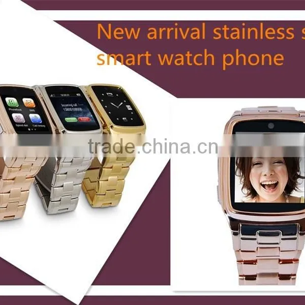 New Arrival Watch Phone TW810 Stainless Steel Smart Watch Phone