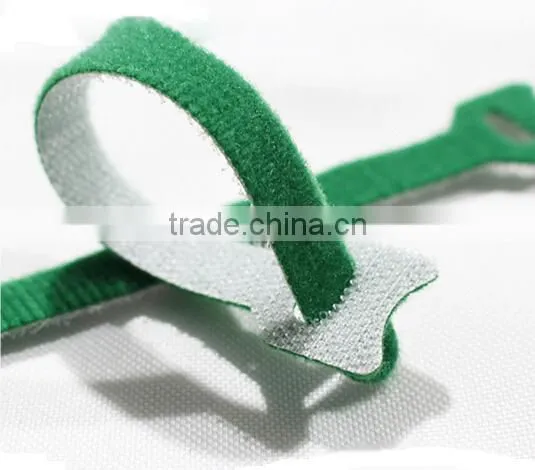 Colorful Customized Hook And Loop Tape Cable Ties Organiser Tidy Straps photo-4