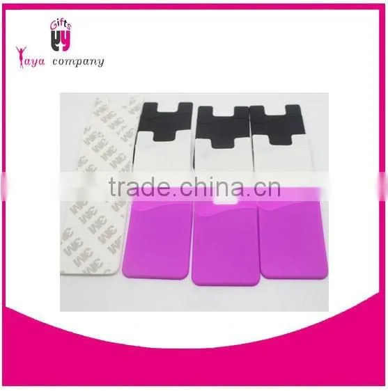 Colorful Custom Silicone Rubber Credit Card Holder photo-2