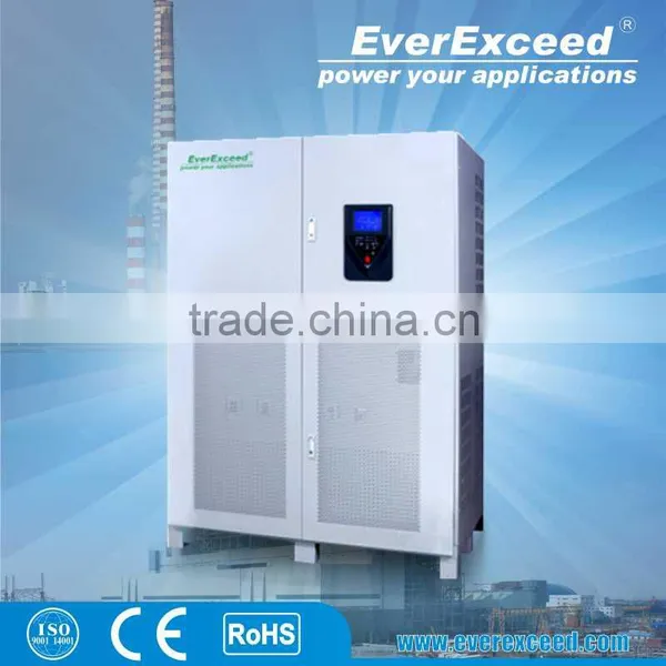 EverExceed 1-400KVA 3 Phase Low Frequency Online UPS, GBT Input Rectifier PowrNX For Telecommucation photo-3