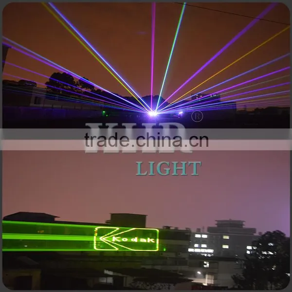 Professional Outdoor Sky Laser Lights,5W RGB Waterproof Laser Advertising Projector photo-5