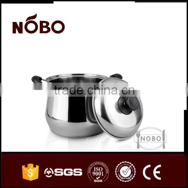 Popular Style Drum Shape Stainless Steel Pot,deep Cooking Pot photo-3