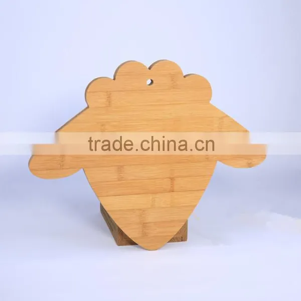 Funny Bamboo Cutting Board Cute Sheep Bamboo Cutting Board photo-3