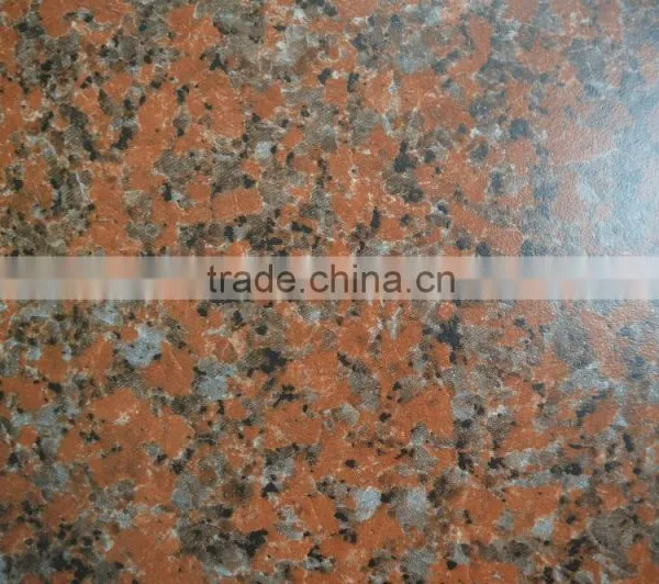 Red Matte Finish Granite Look Porcelain Floor Tiles photo-6