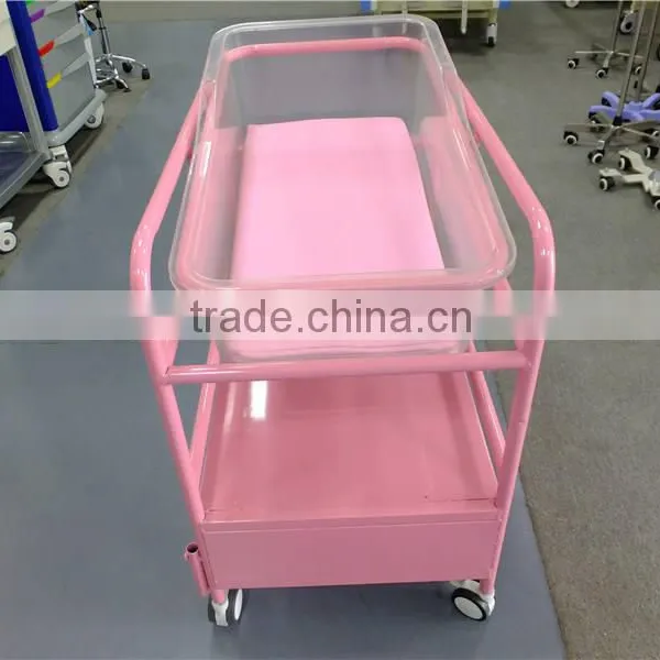 HR-769 Carbon Steel Plastic Bassin Baby Crib With Drawer photo-4