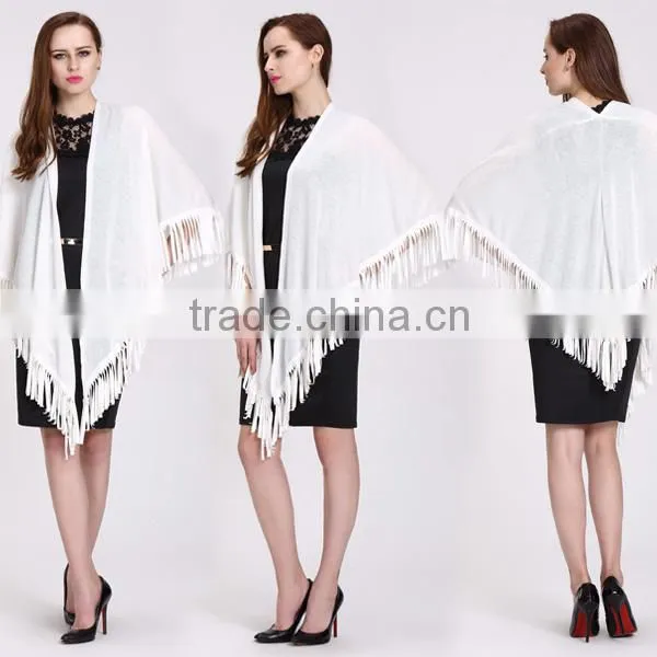 2016 Fashion Short Style Coat White for Women in Guangzhou photo-2