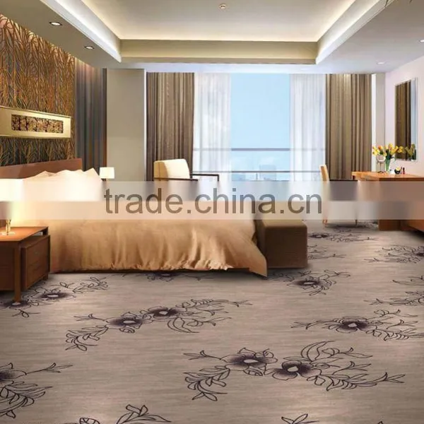 High Quality Luxury Warmth Fireproof Polyester Yarn Hotel Hall Corridor Carpet Customize Pattern Star Carpet photo-6