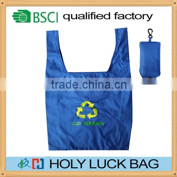 BSCI Customized Rpet/eco Recycled Pet Folding Shopping Custom Eco Bag China photo-4