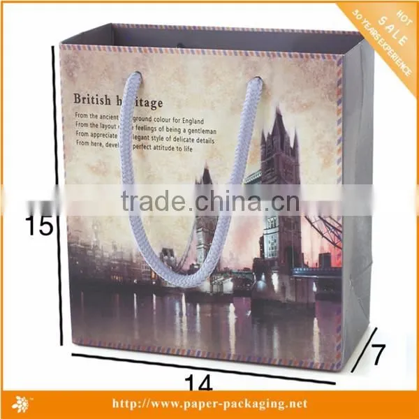 White Cardboard Making Customized Brown Paper Bags photo-3