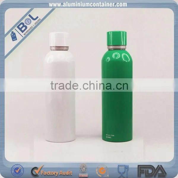 375ml Aluminum Alcohol Vodka Bottle
