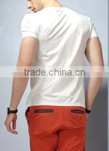 Cotton Short Sleeve T-shirt in Summer for Top Fashion Men t Shirt photo-3