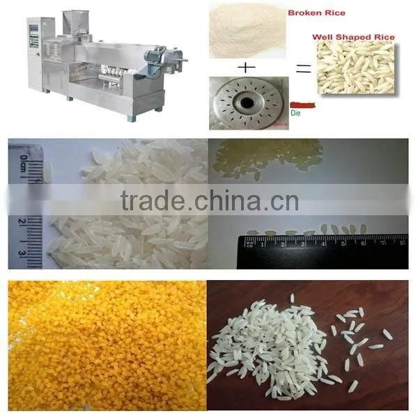 Automatic Thin and Long Nutritional Artificial Rice Production Line Quality Choice photo-2