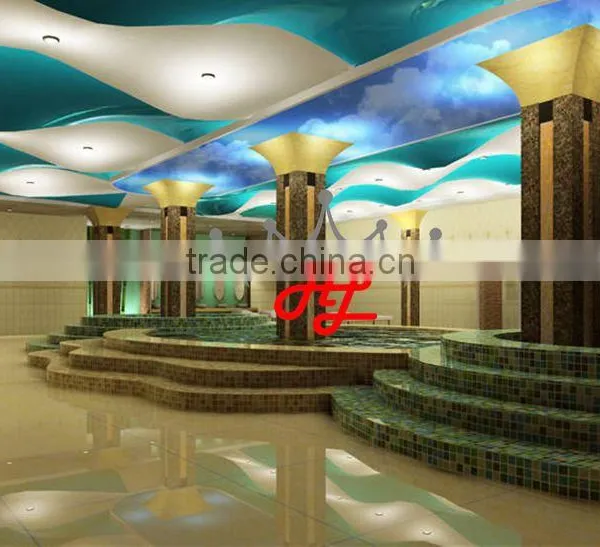 Perforated Ceilings, Translucent Film, Pvc Stretch Decorative Ceiling Film photo-2
