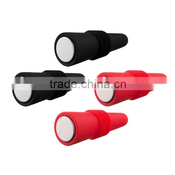Beer Wine Glass Bottles Stopper, Silicone Wine Bottle Cork Quality Choice photo-5
