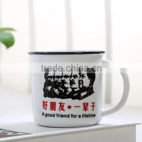 Direct Manufacture Printed Imitation Enamel Mugs photo-4