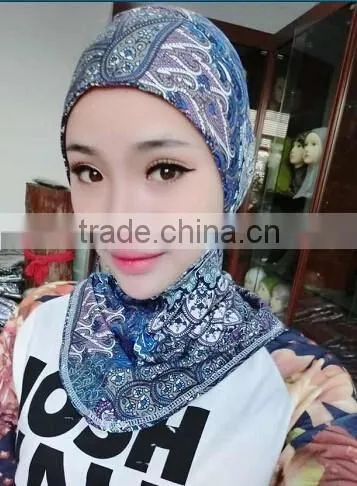 C069 New Style Print Ninja Inner Underscarf,full Underscarf to Cover Neck photo-2