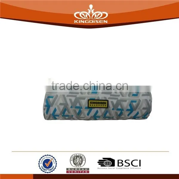 Unisex Cylindrical 600D Pencil Case photo-2