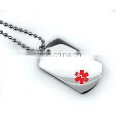 Low Price Medical Dog Tag Pendant Hot Sales Medical ID Dog Tag High Quality Medical Dog Tag photo-5