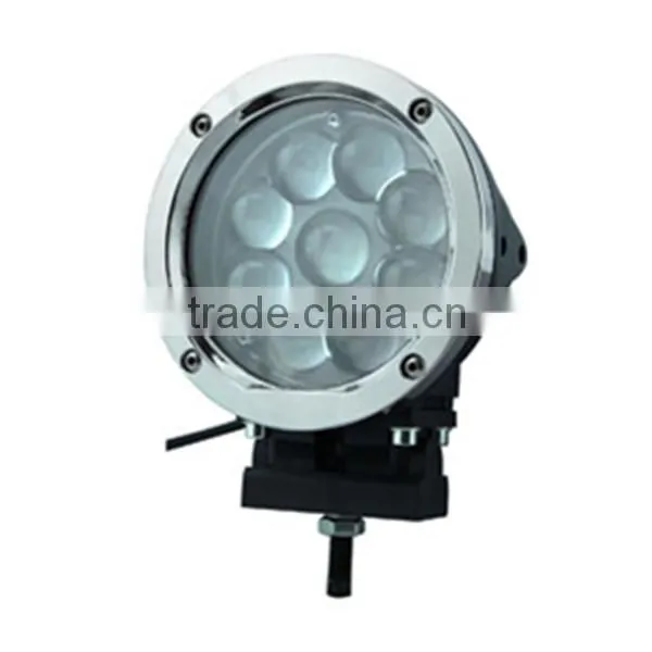 5.5 Inch 45W Led Work Light 5-1/2 Inch Spot/ Flood Beam 3800LM 12V IP68 Jeep Truck Driving Lamps for Off-Road SUV ATV 4WD 4X4 photo-2