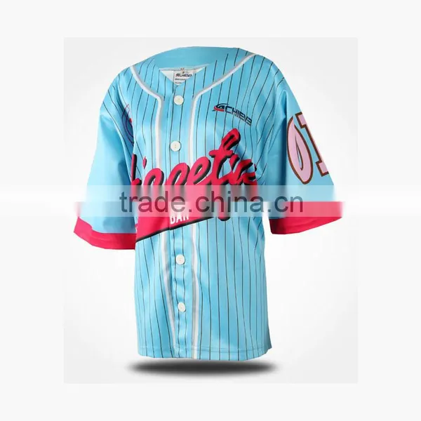 Sample Custom Cotton Satin Blank Baseball Jersey / Camo Print Baseball Softball Jersey photo-3