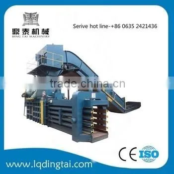 Horizontal Hydraulic Baling Machine for Straw,with Factory Price